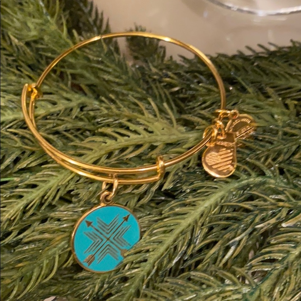 Alex and Ani arrows of friendship bracelet
